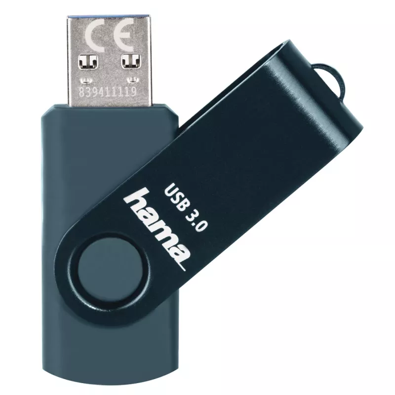 Hama Rotate chiavetta USB 64 GB USB Type-A 3.2 Gen 1 (3.1 Gen 1) blu