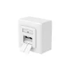 Hama 00300029 presa di rete 2 x RJ-45 bianco