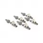 Hama 00200793 connettore per fili RJ45 grigio