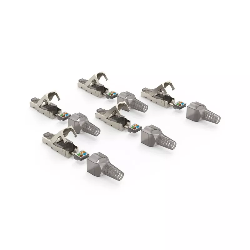 Hama 00200793 connettore per fili RJ45 grigio