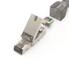 Hama 00200793 connettore per fili RJ45 grigio