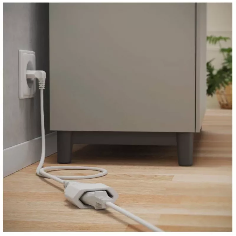 Hama 00223265 prolunga elettrica 3 m 1 presa/e AC per interni bianco