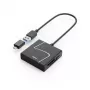 Hama 00200148 lettore di schede USB 3.2 Gen 1 (3.1 Gen 1) Type-A/Type-C nero