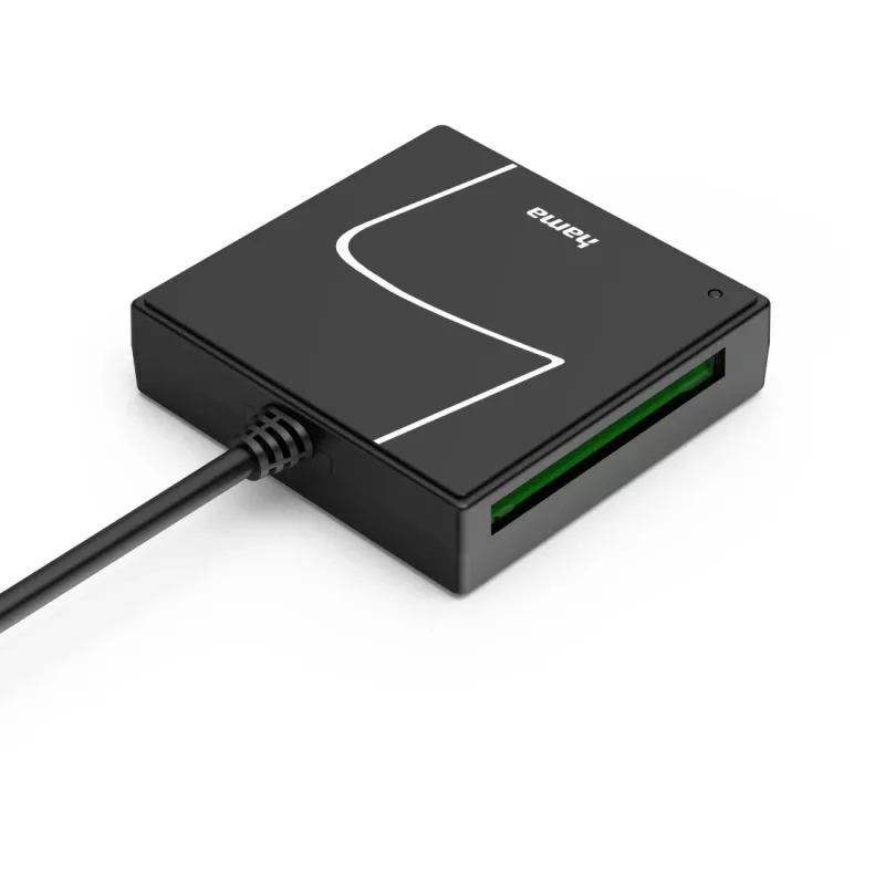 Hama 00200148 lettore di schede USB 3.2 Gen 1 (3.1 Gen 1) Type-A/Type-C nero