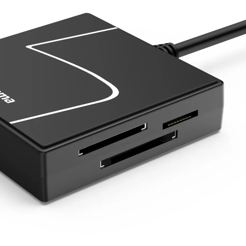 Hama 00200148 lettore di schede USB 3.2 Gen 1 (3.1 Gen 1) Type-A/Type-C nero