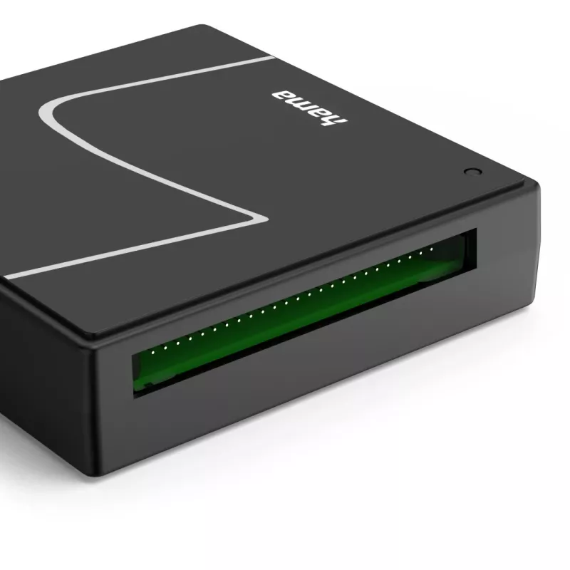 Hama 00200148 lettore di schede USB 3.2 Gen 1 (3.1 Gen 1) Type-A/Type-C nero