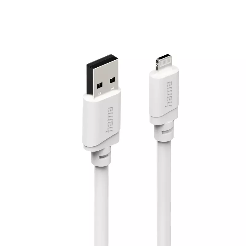 Hama 00201800 cavo Lightning 1 m bianco