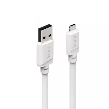 Hama 00201802 cavo Lightning 3 m bianco
