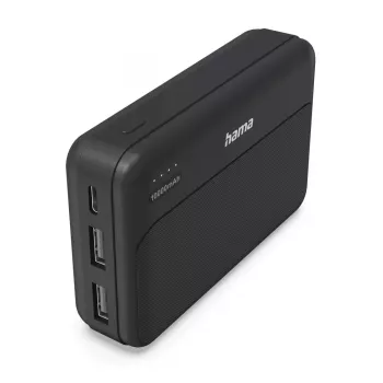 Hama Pocket 10 litio-polimero (LiPo) 10000 mAh nero
