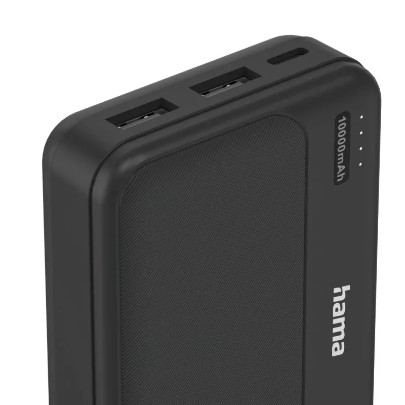 Hama Pocket 10 litio-polimero (LiPo) 10000 mAh nero