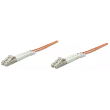 EFB Elektronik O0310.5 Cavo patch in fibra ottica Duplex, LC-LC, OM2 50/125 µm, LSZH, 5 m, arancione