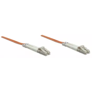 EFB Elektronik O0310.5 Cavo patch in fibra ottica Duplex, LC-LC, OM2 50/125 µm, LSZH, 5 m, arancione