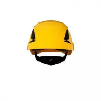 3M X5502V-CE-4 casco di protezione in plastica ABS giallo