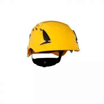 3M X5502V-CE-4 casco di protezione in plastica ABS giallo