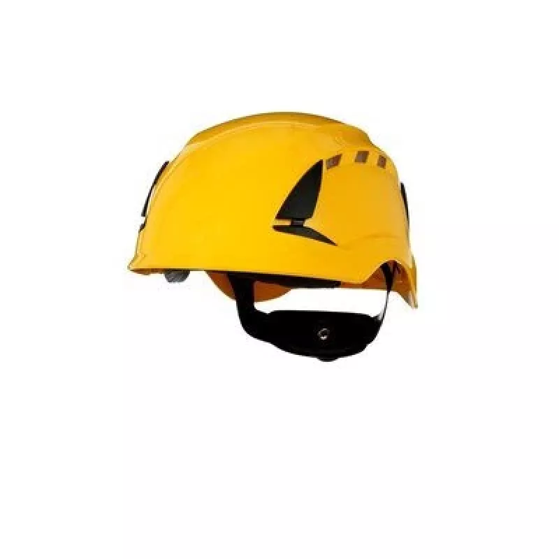 3M X5502V-CE-4 casco di protezione in plastica ABS giallo