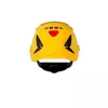3M X5502V-CE-4 casco di protezione in plastica ABS giallo