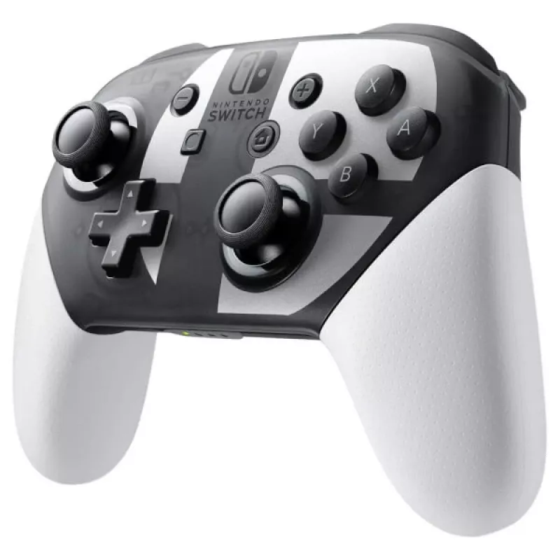 Nintendo Switch Pro controller Super Smash Bros. Ultimate Edition nero, grigio, bianco Bluetooth gamepad analogico / digitale Nintendo Switch