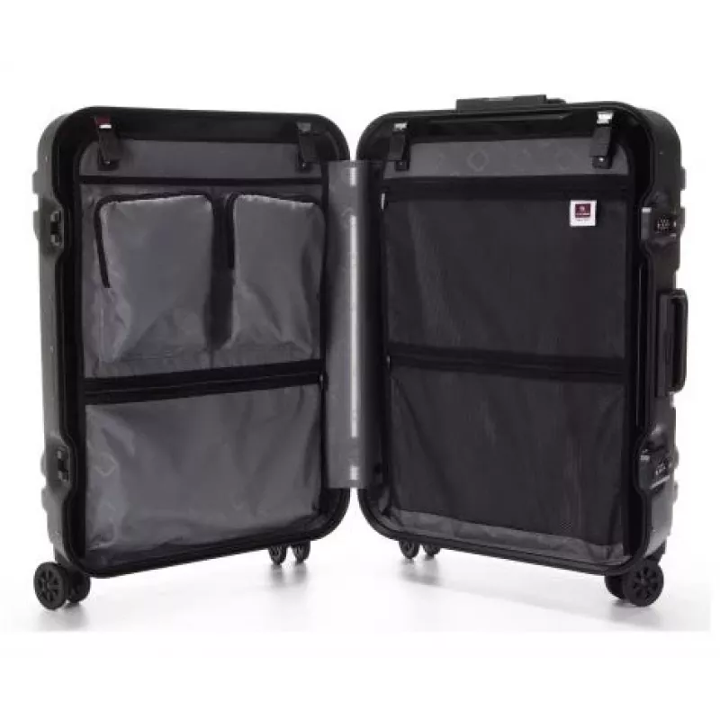 Acer GP.BAG11.009 trolley valigia nero alluminio, policarbonato (PC)