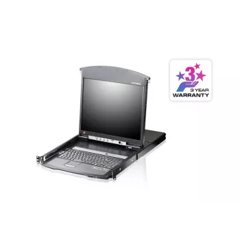 ATEN KL1508AiN console rack KVM-over-IP LCD dual-rail 8 porte