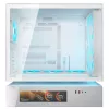 COUGAR Case Midi Tower, CFV235 Vision, ARGB, display LCD, Mesh, bianco