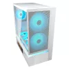 COUGAR Case Midi Tower, CFV235 Vision, ARGB, display LCD, Mesh, bianco