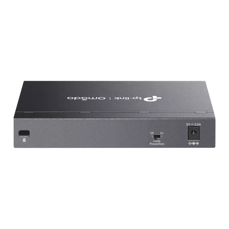 TP-Link Omada DS108G switch di rete unmanaged Gigabit Ethernet (10/100/1000) nero
