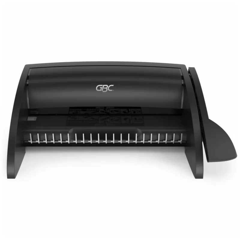 GBC rilegatrice CombBind® C100, rilegatrice a pettine, manuale, 160 fogli, nero