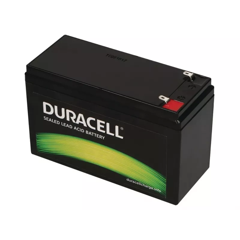 Duracell 12V 7Ah batteria VRLA, piombo-acido sigillata (VRLA), 12 V, 7 Ah, 84 Wh, nero, 2,02 kg