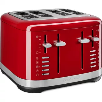 KitchenAid 5KMT4109EER 7 4 fette 1640 W rosso, acciaio inox