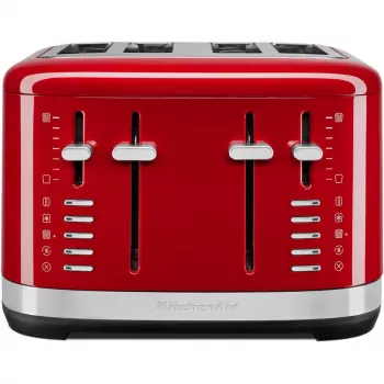 KitchenAid 5KMT4109EER 7 4 fette 1640 W rosso, acciaio inox