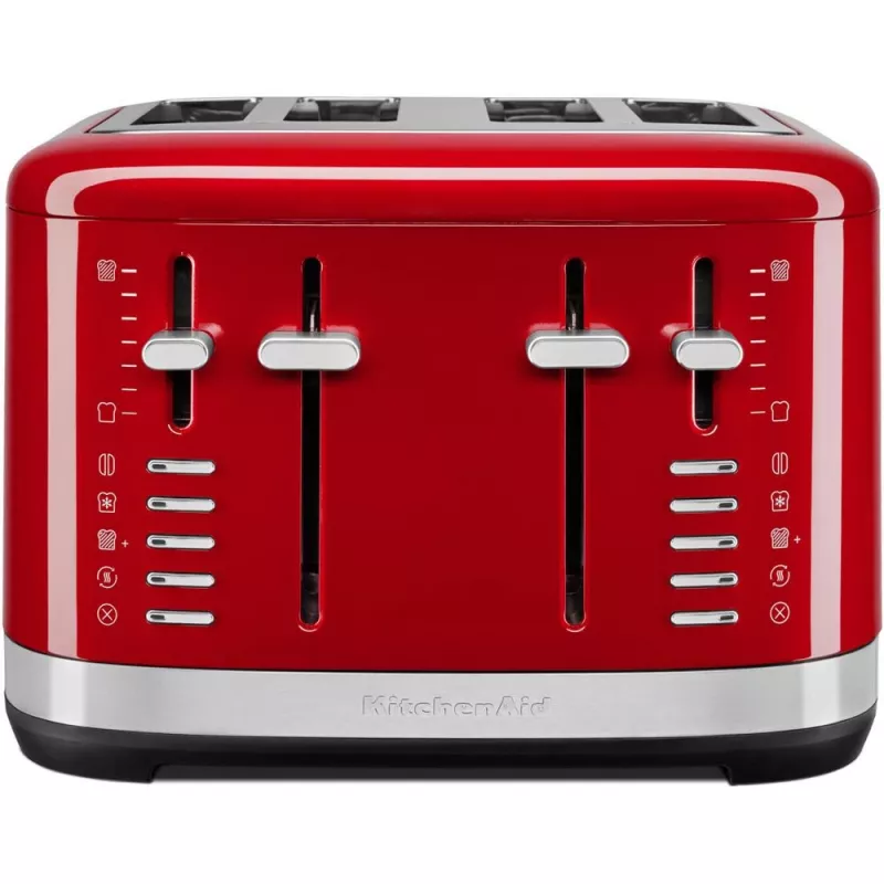 KitchenAid 5KMT4109EER 7 4 fette 1640 W rosso, acciaio inox