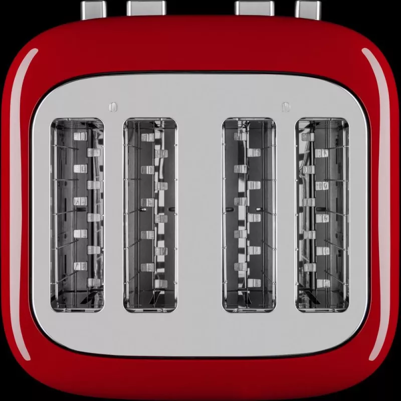 KitchenAid 5KMT4109EER 7 4 fette 1640 W rosso, acciaio inox