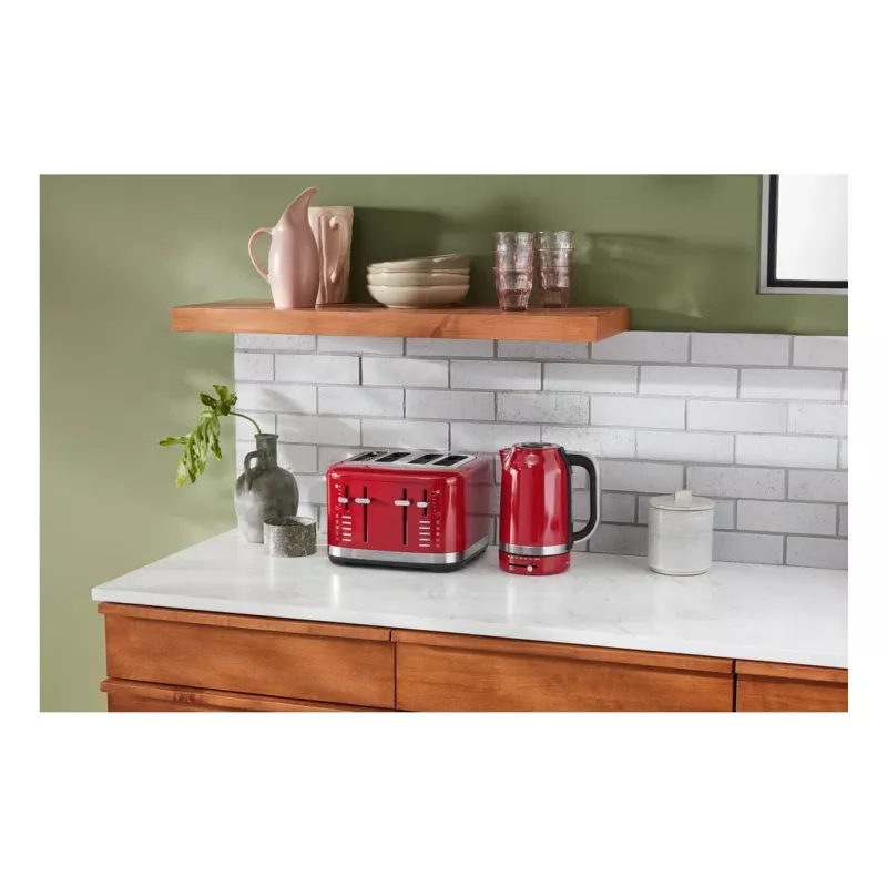 KitchenAid 5KMT4109EER 7 4 fette 1640 W rosso, acciaio inox