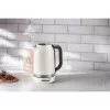 KitchenAid 5KEK1701EPL bollitore elettrico 1,7 l 2400 W nero, acciaio inox, bianco