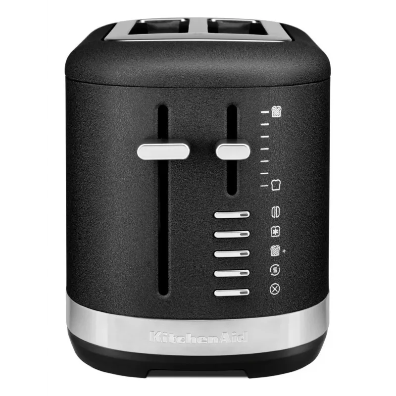 KitchenAid 859711684250 tostapane 7 2 fette 980 W nero, acciaio inox
