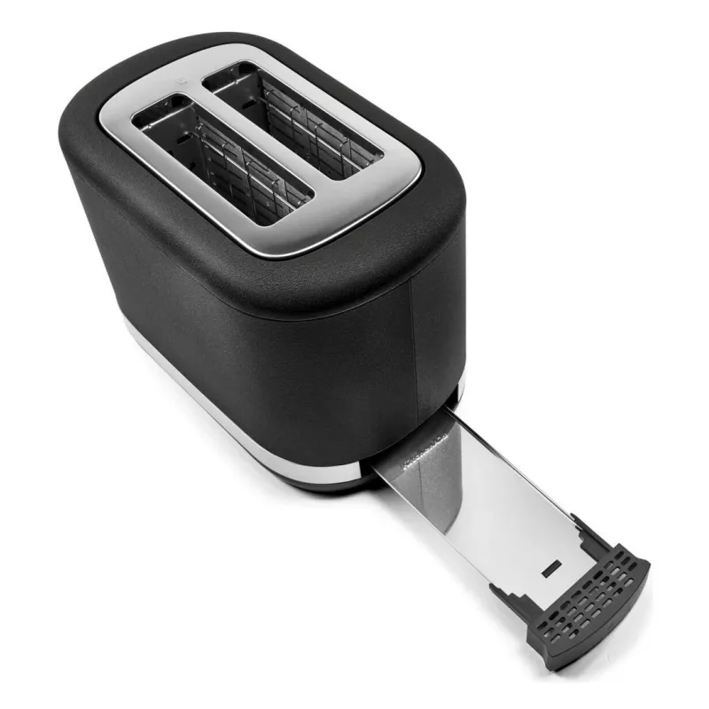 KitchenAid 859711684250 tostapane 7 2 fette 980 W nero, acciaio inox