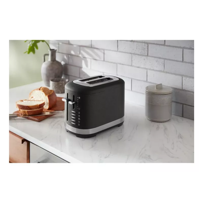 KitchenAid 859711684250 tostapane 7 2 fette 980 W nero, acciaio inox