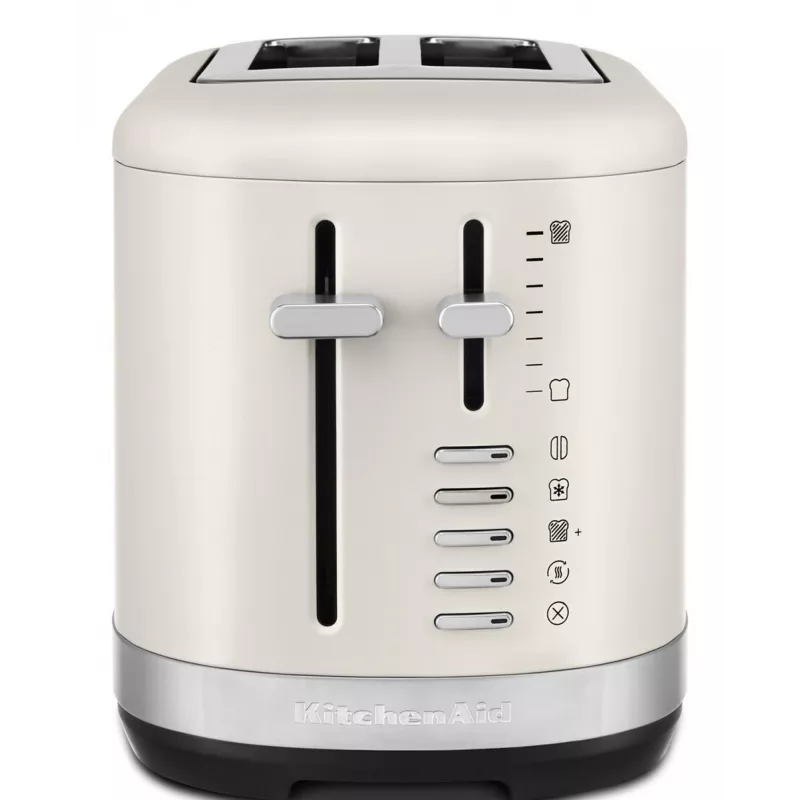 KitchenAid 859711684260 tostapane 7 2 fette 980 W nero, acciaio inox, bianco