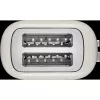 KitchenAid 859711684260 tostapane 7 2 fette 980 W nero, acciaio inox, bianco
