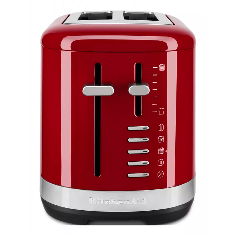 KitchenAid 5KMT2109EER 7 2 fette 980 W nero, rosso, acciaio inox