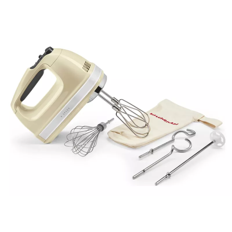 KitchenAid 5KHM9212EAC frullatore a mano 85 W crema, argento