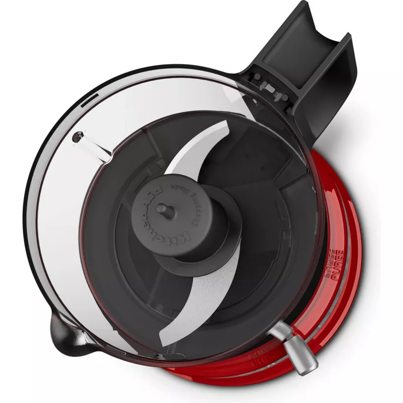 KitchenAid 5KFC3516EER 0,83 L 240 W nero, rosso, acciaio inox