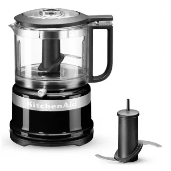 KitchenAid 5KFC3516EOB 0,83 L 240 W nero, acciaio inox