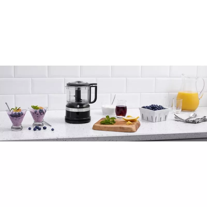 KitchenAid 5KFC3516EOB 0,83 L 240 W nero, acciaio inox