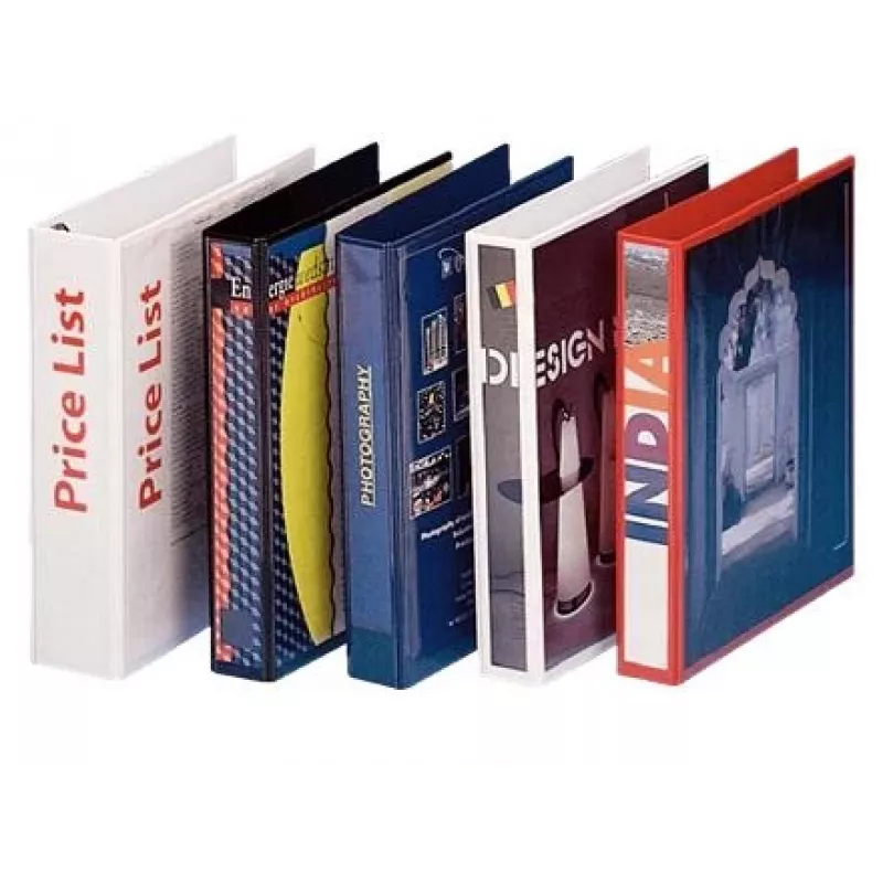 Esselte Panorama raccoglitore FSC® A4 4DR/40 mm, A4, anello a D, archivio, blu, blu, 400 fogli