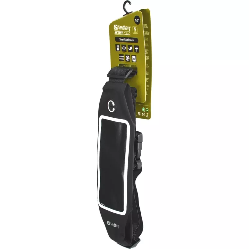 Sandberg Sport marsupio 5,5'', marsupio, universale, 14 cm (5,5 inch), nero