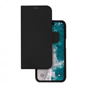 dbramante1928 Stockholm – iPhone 17e/16e/15/14/13 – nero, folio, Apple, iPhone 17e/16e/15/14/13, nero