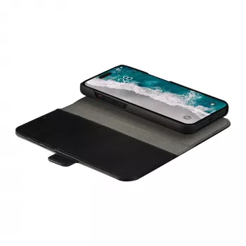 dbramante1928 Stockholm – iPhone 17e/16e/15/14/13 – nero, folio, Apple, iPhone 17e/16e/15/14/13, nero