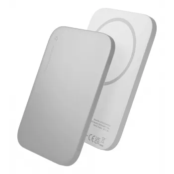 dbramante1928 re-charge - powerbank 3K WL ultra sottile Qi1.3 - WHT
