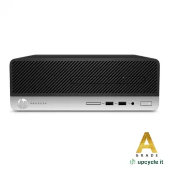 upcycle it HP ProDesk 400 G5 SFF (ricondizionato) A Intel® Core™ i5 i5-8400T 16 GB DDR4-SDRAM 256 GB SSD Windows 11 Pro PC nero, argento